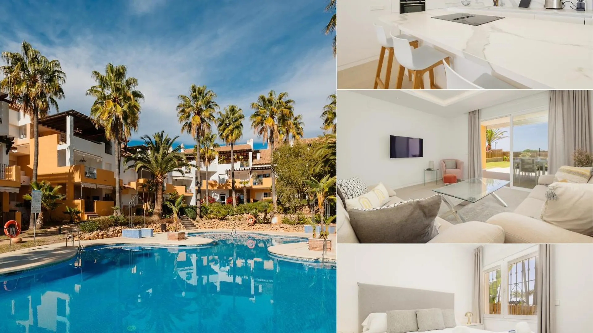 Renovated Apartment With Garden And Direct Beach Access, Marbella East location